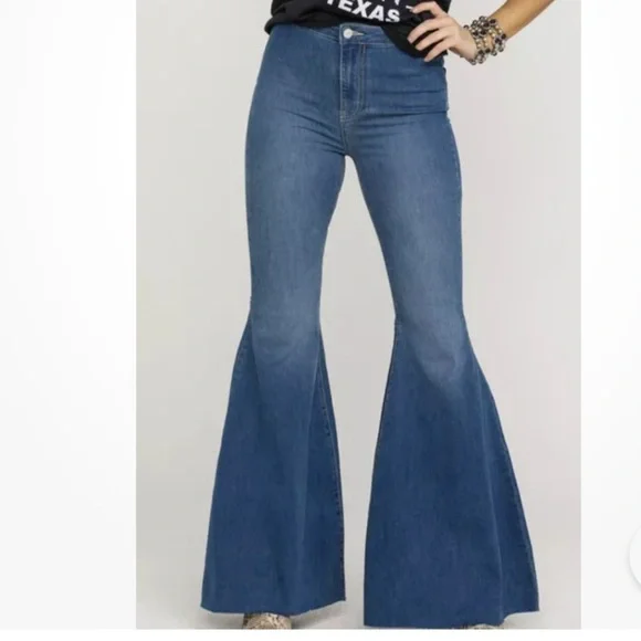 We The Free x Free People Just Float On Flare Jeans 28 - Picture 1 of 10